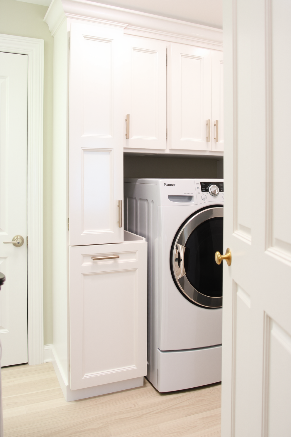 White Laundry Room Design Ideas 6