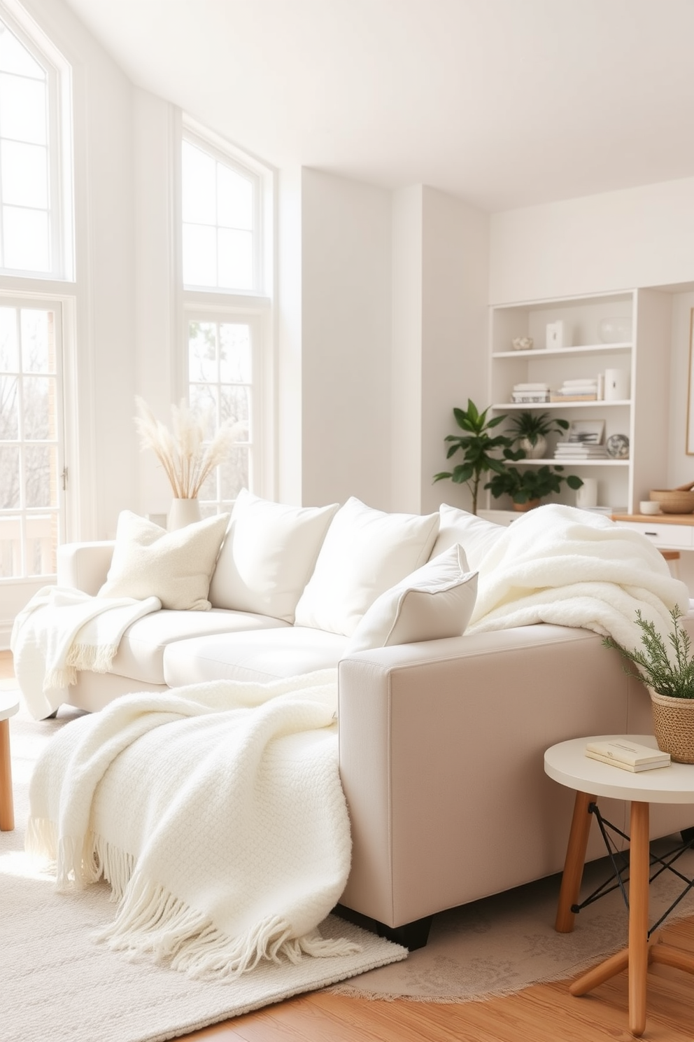 White Living Room Design Ideas 28