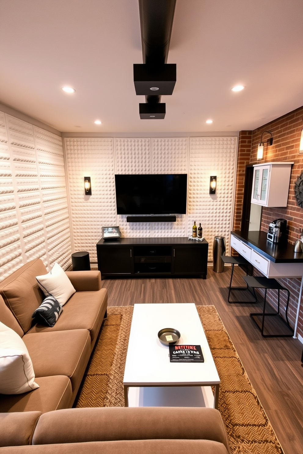 White Man Cave Design Ideas 19