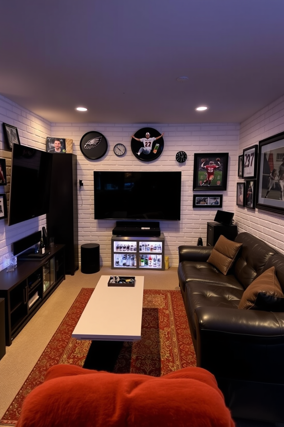 White Man Cave Design Ideas 3