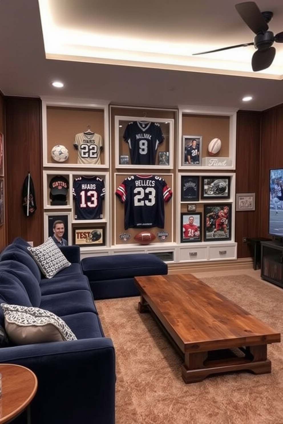 White Man Cave Design Ideas 8