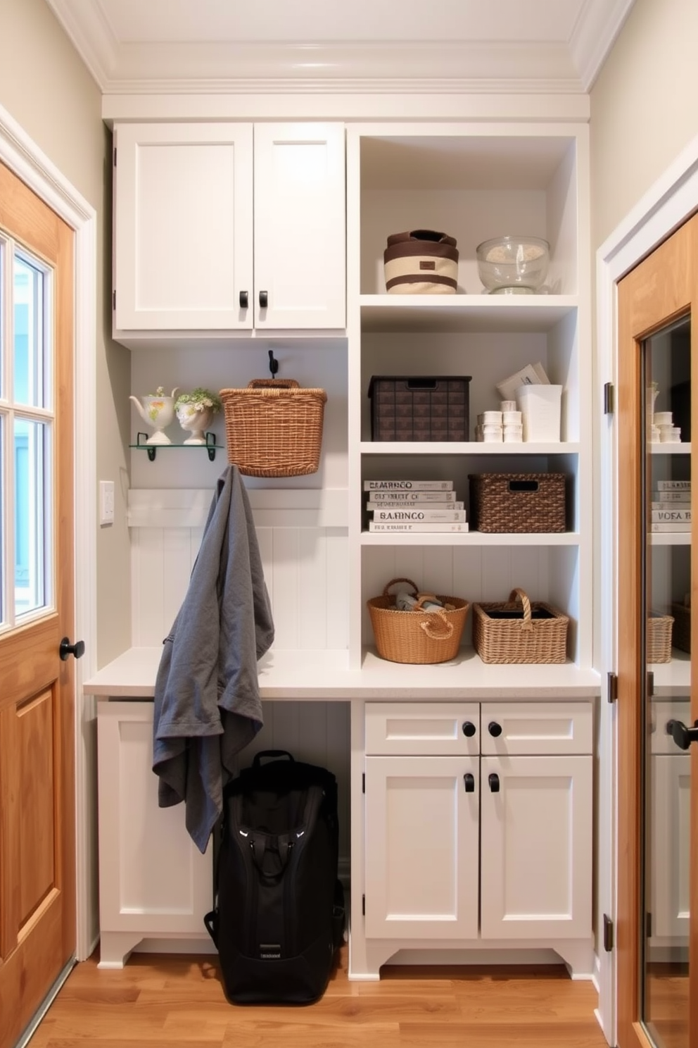 White Mudroom Design Ideas 3