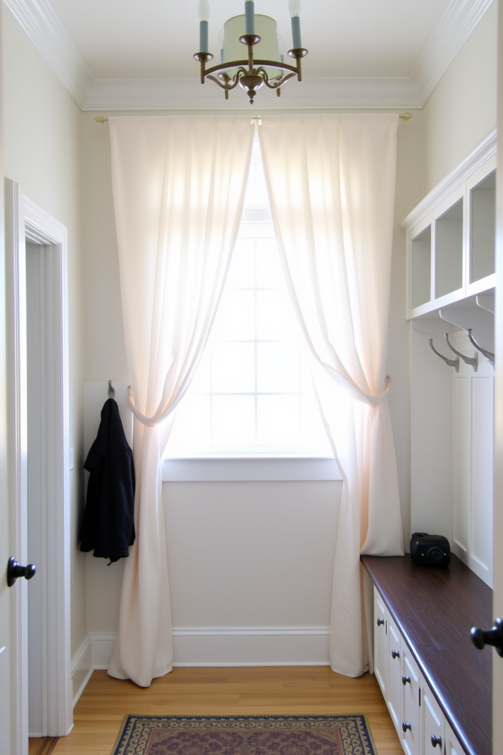 White Mudroom Design Ideas 30