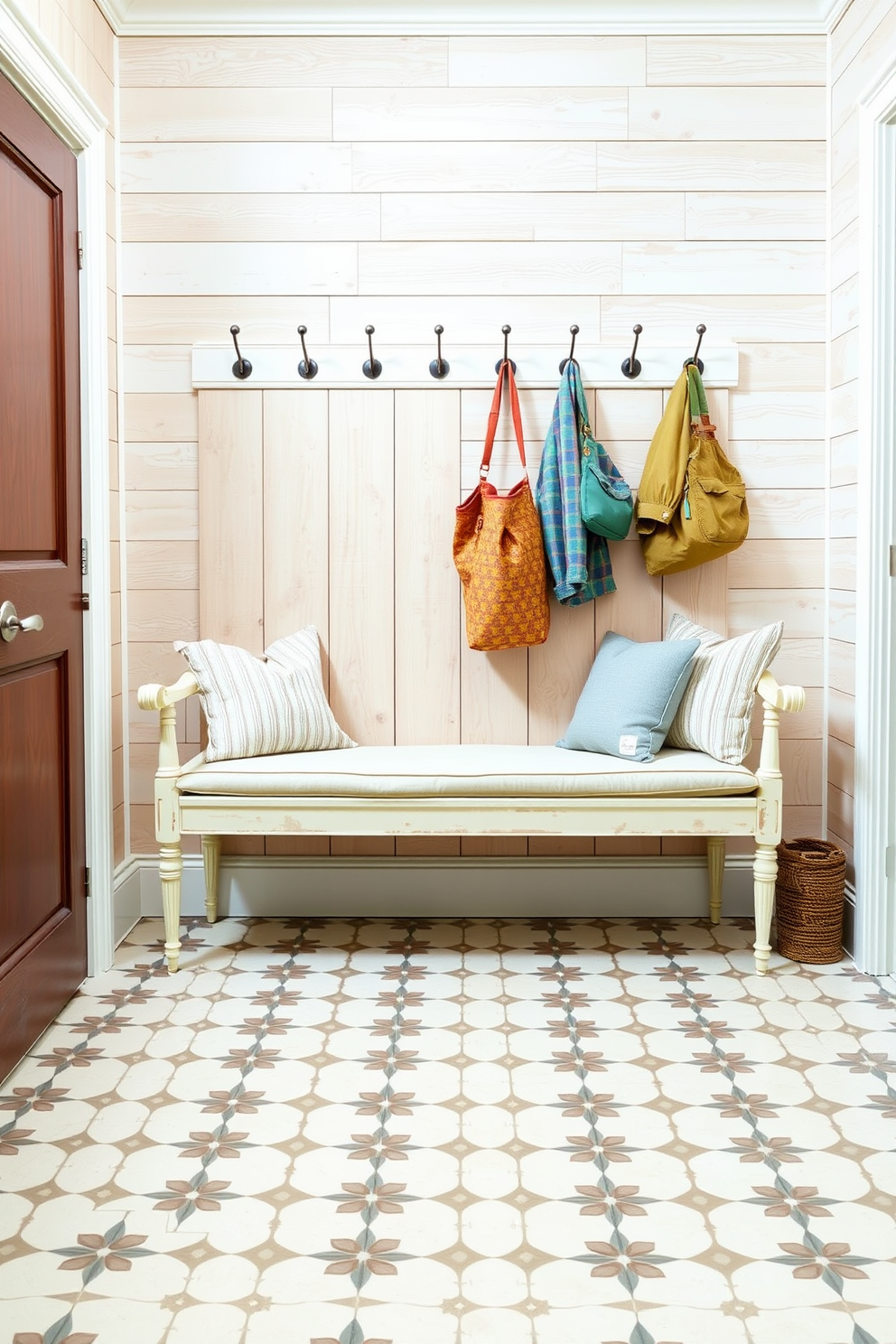 White Mudroom Design Ideas 9