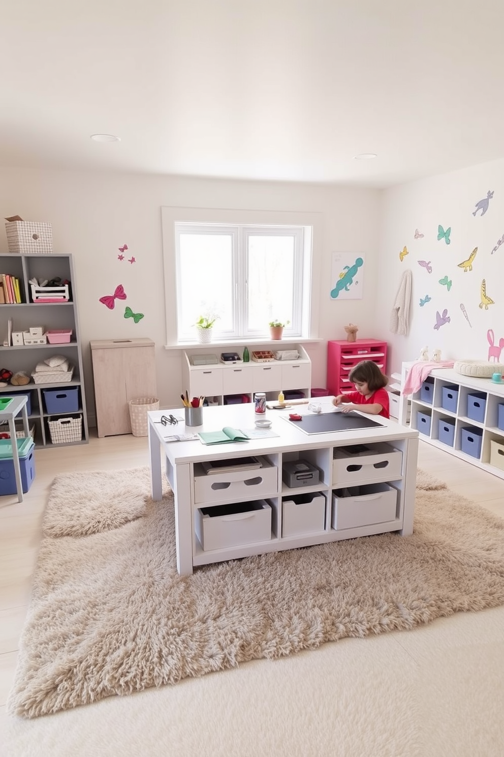 White Playroom Design Ideas 15