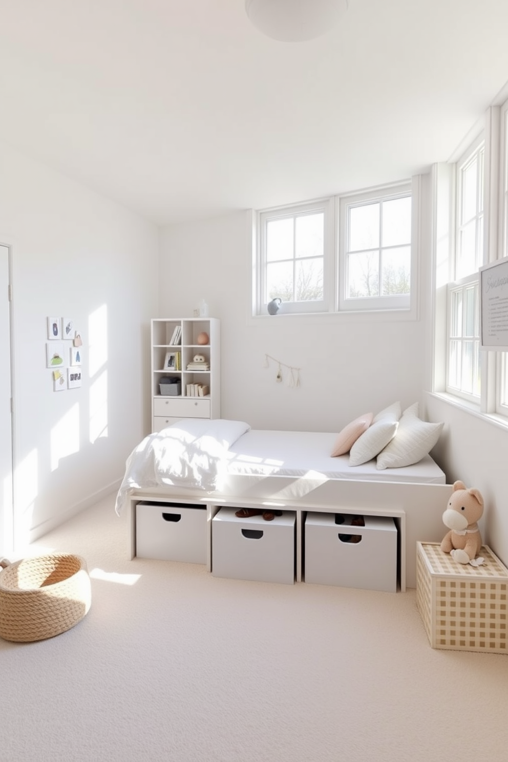 White Playroom Design Ideas 20