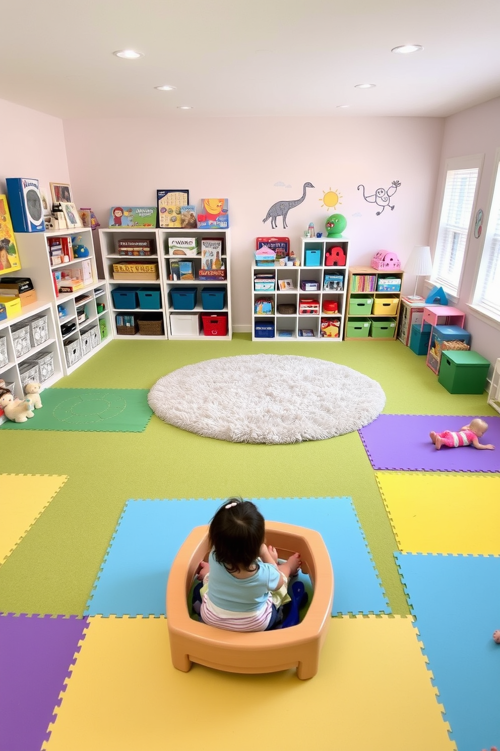 White Playroom Design Ideas 27