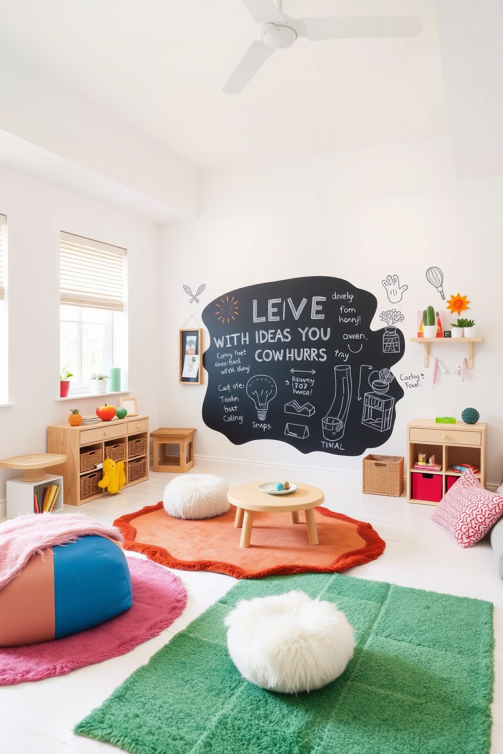 White Playroom Design Ideas 4