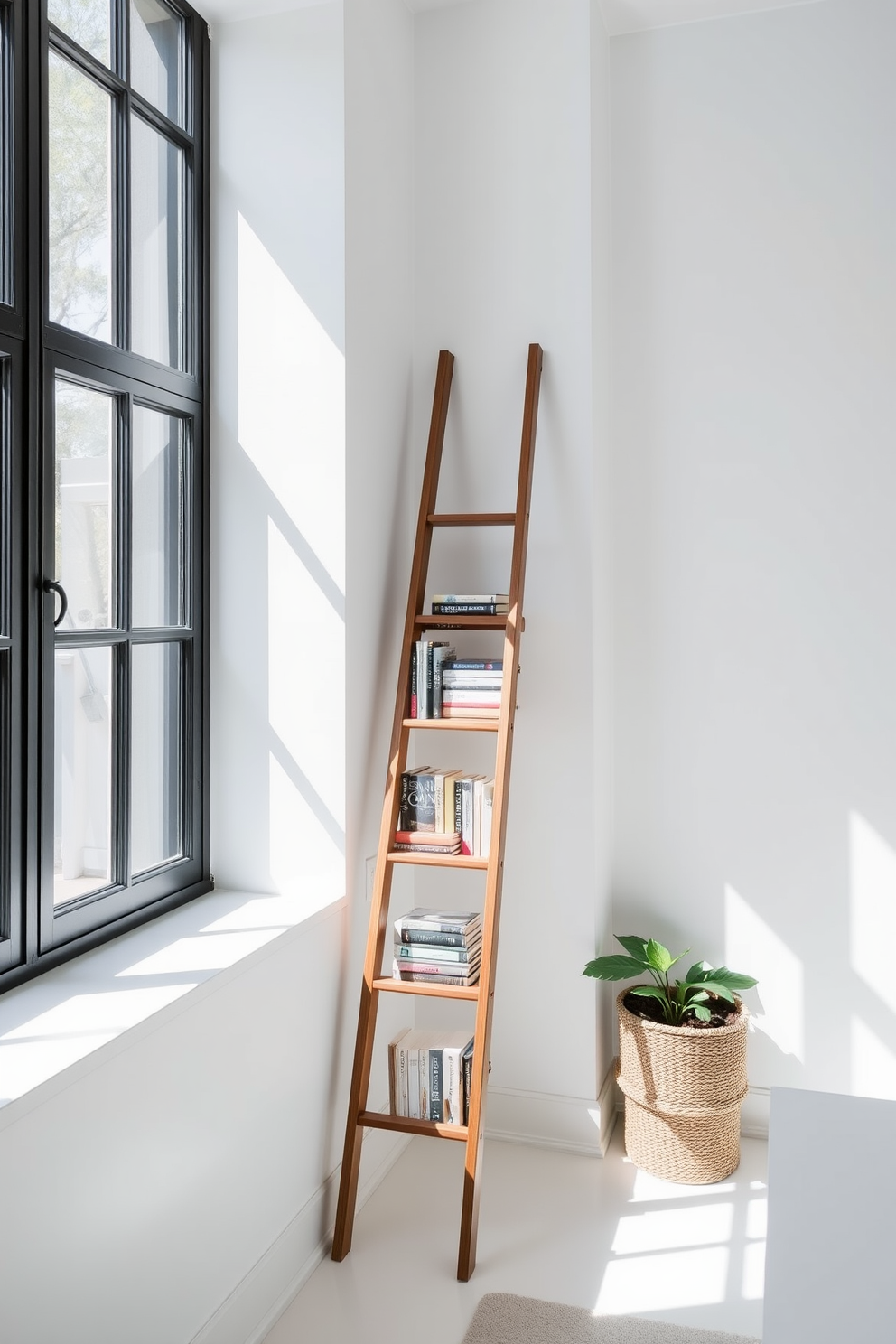 White Study Room Design Ideas 23