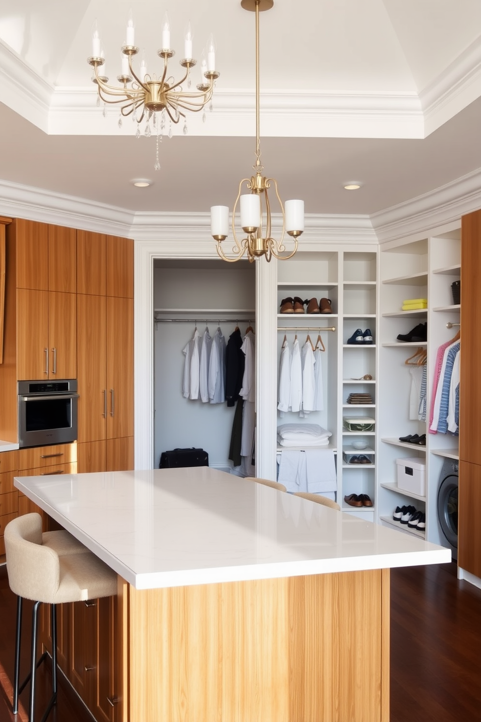 White Walk In Closet Design Ideas 1