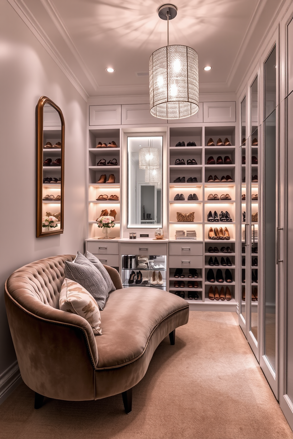 White Walk In Closet Design Ideas 15