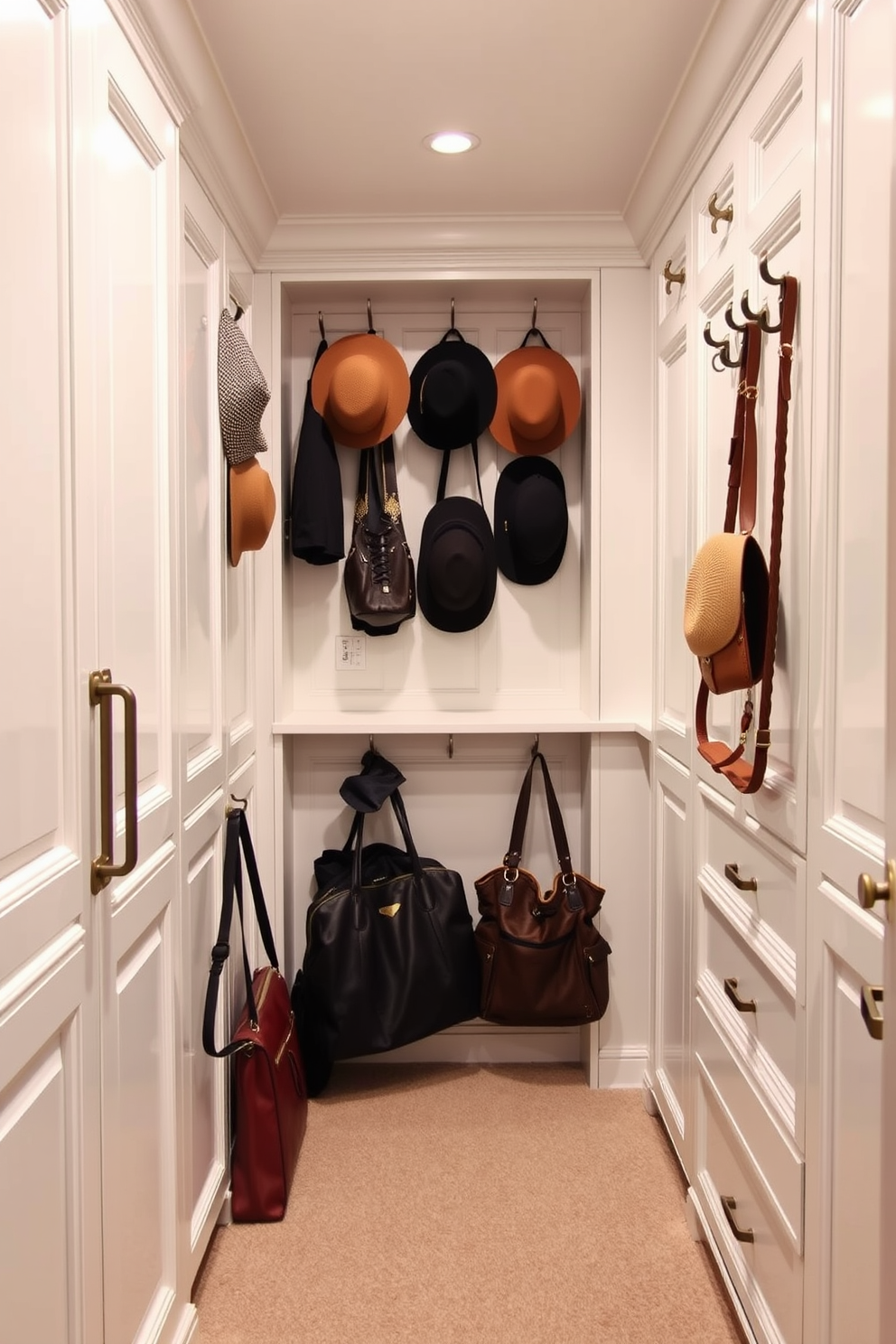 White Walk In Closet Design Ideas 19