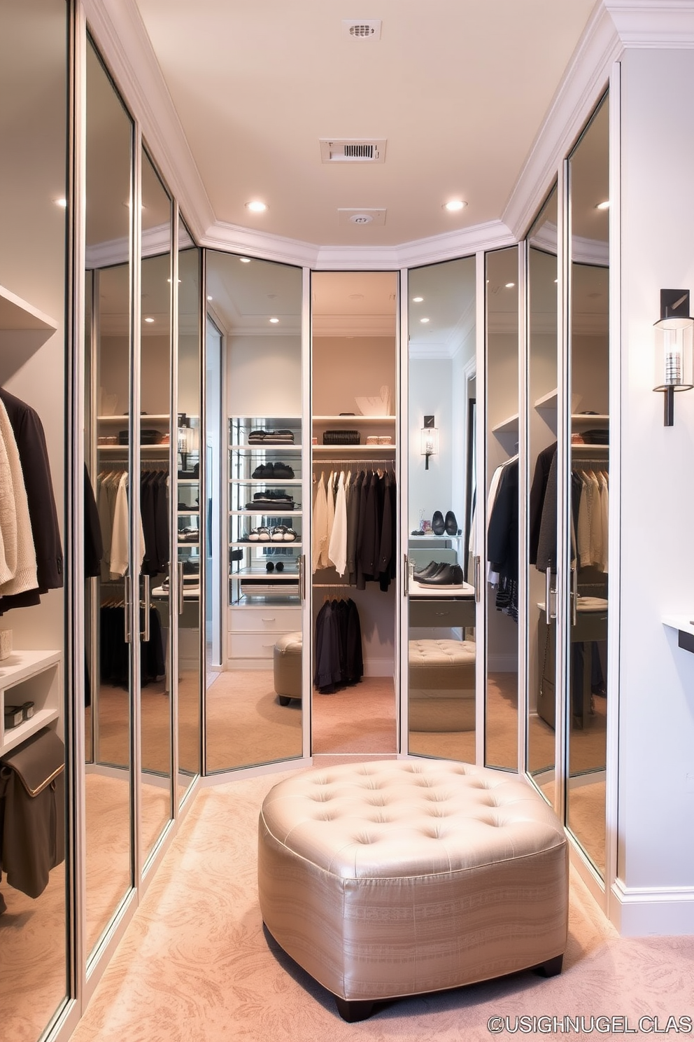 White Walk In Closet Design Ideas 2