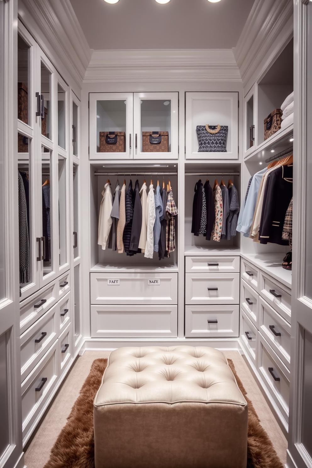 White Walk In Closet Design Ideas 20