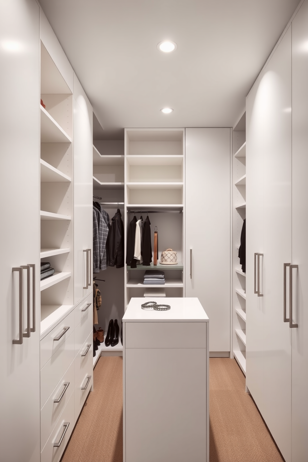 White Walk In Closet Design Ideas 24