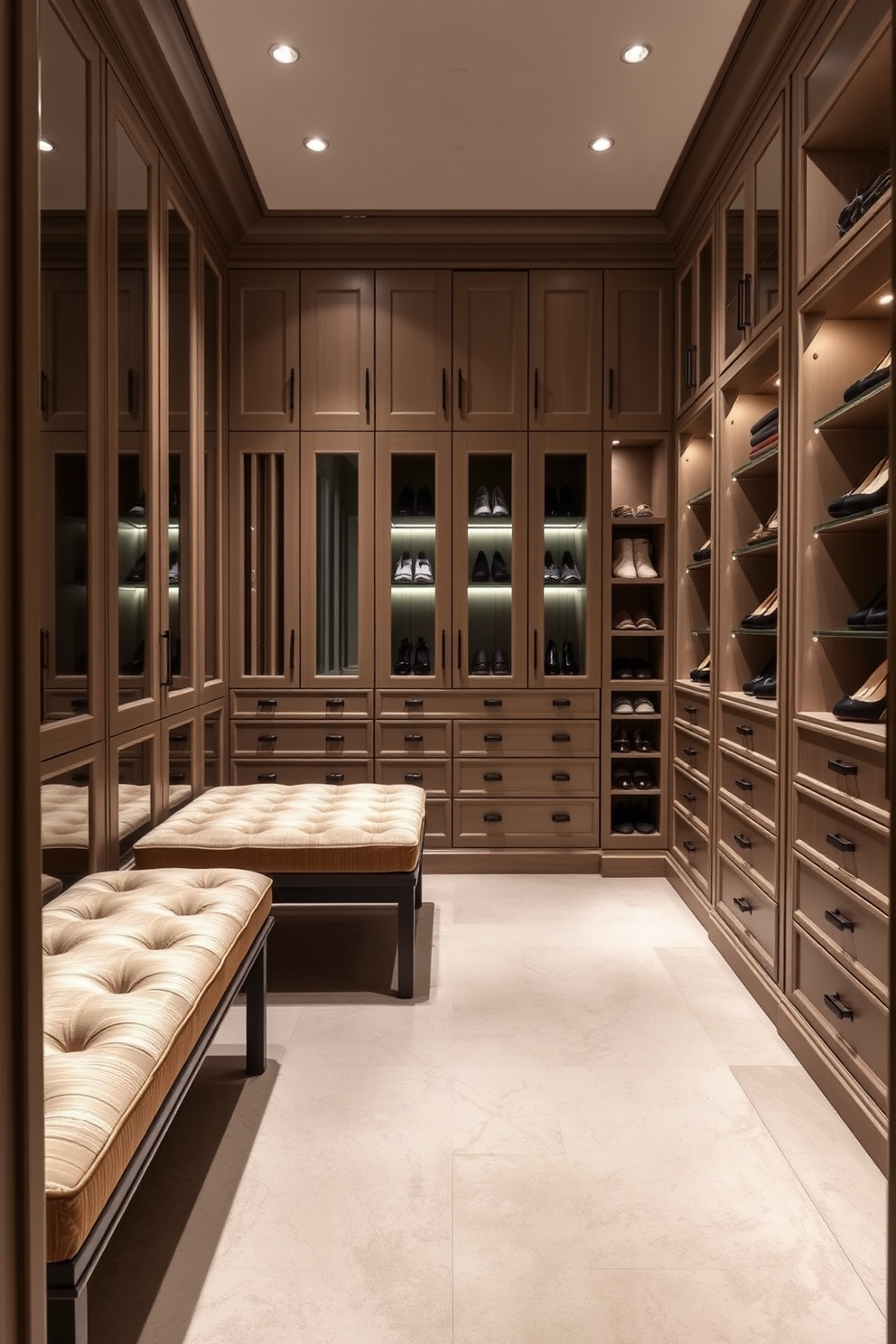 White Walk In Closet Design Ideas 27