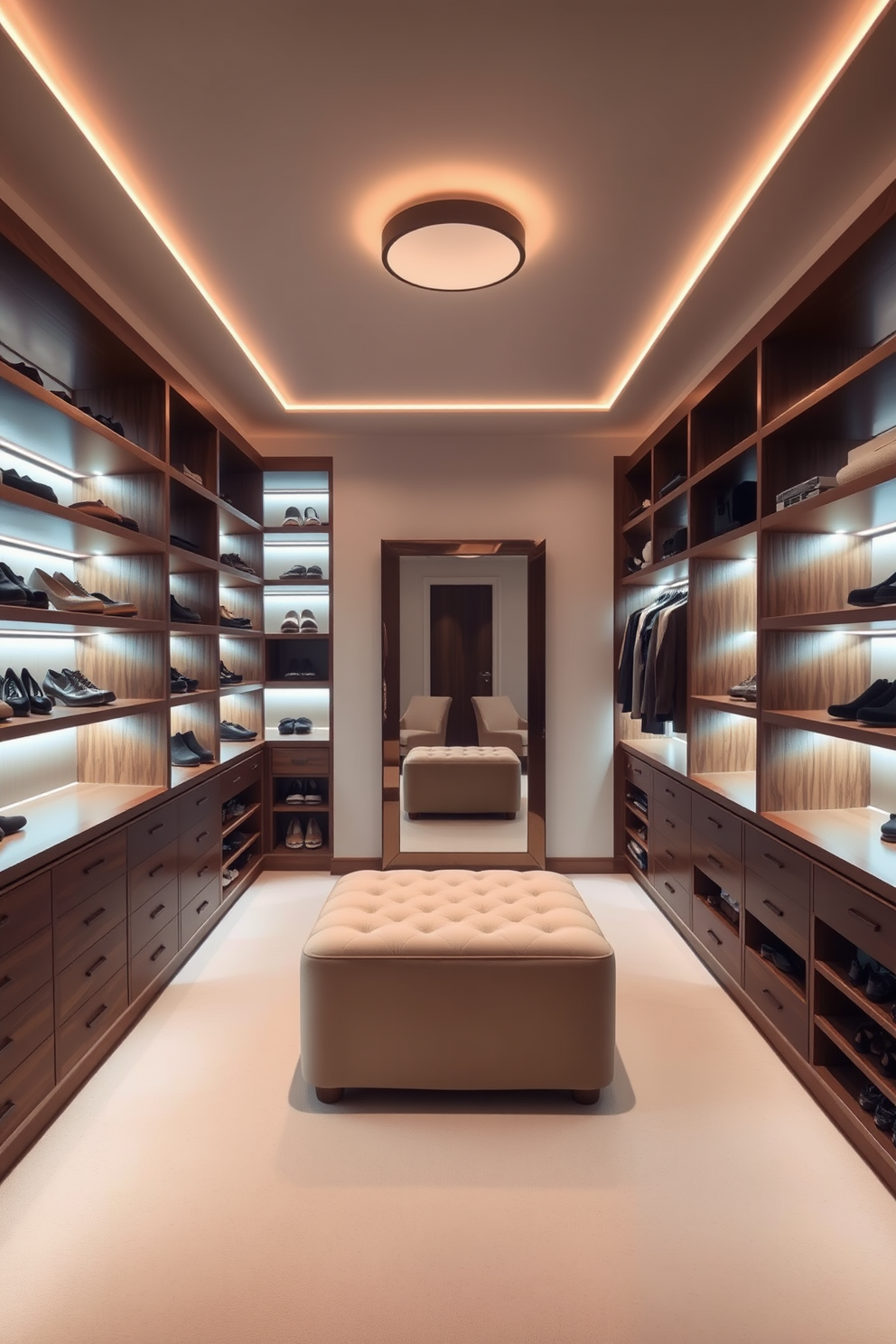 White Walk In Closet Design Ideas 30