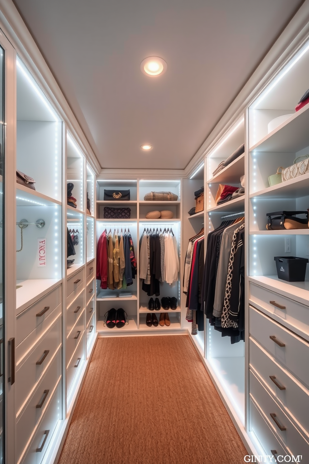 White Walk In Closet Design Ideas 4