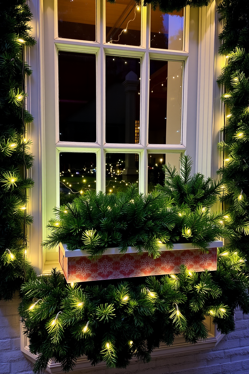 Window Christmas Decorating Ideas 17