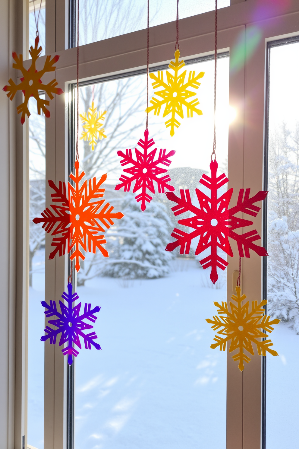 Window Christmas Decorating Ideas 24