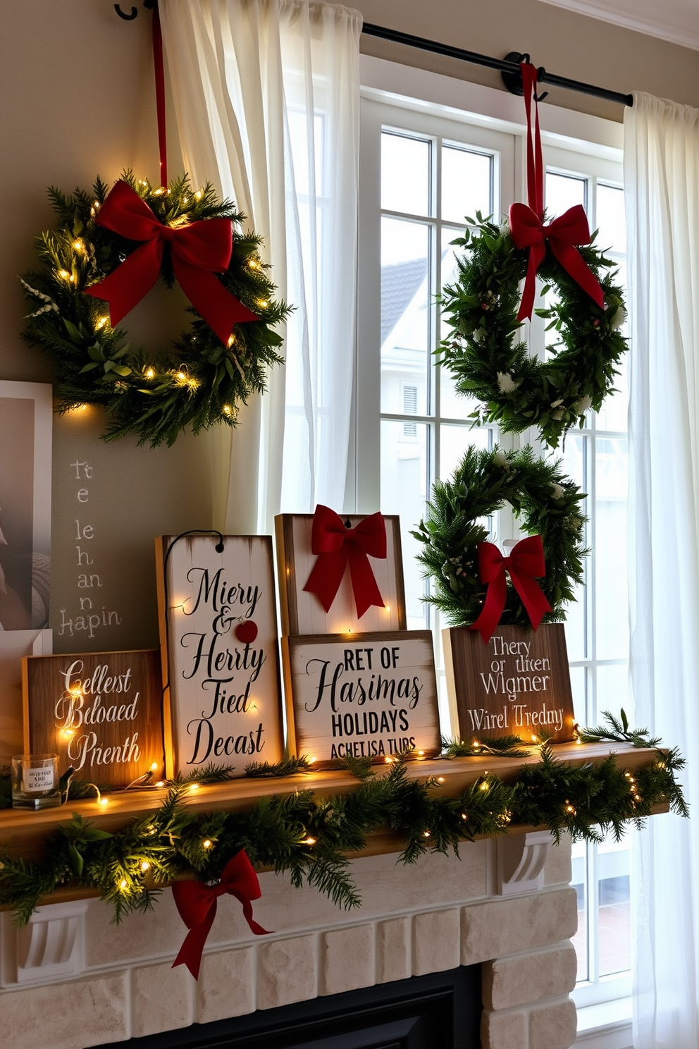 Window Christmas Decorating Ideas 27