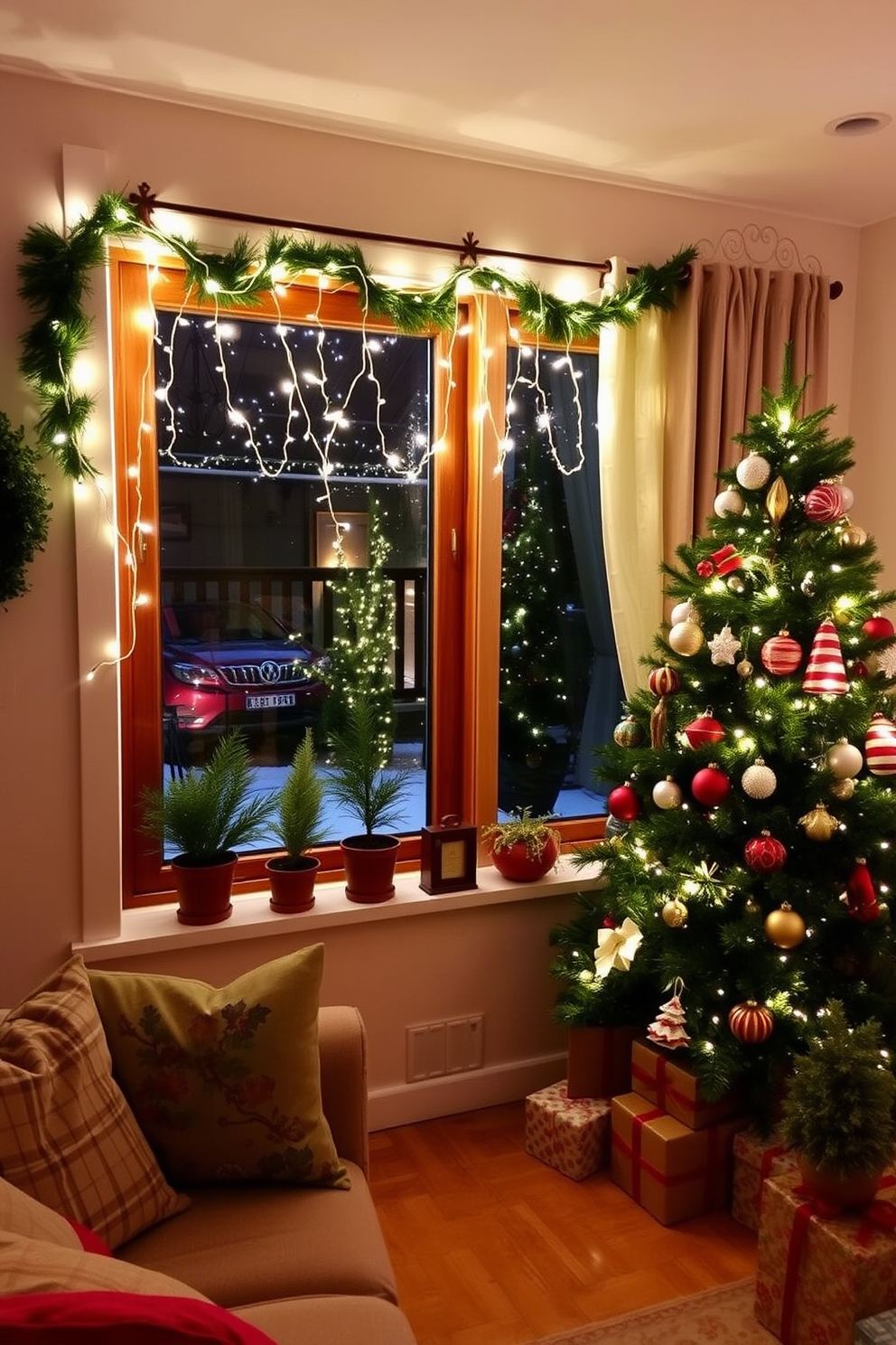 Window Christmas Decorating Ideas 3