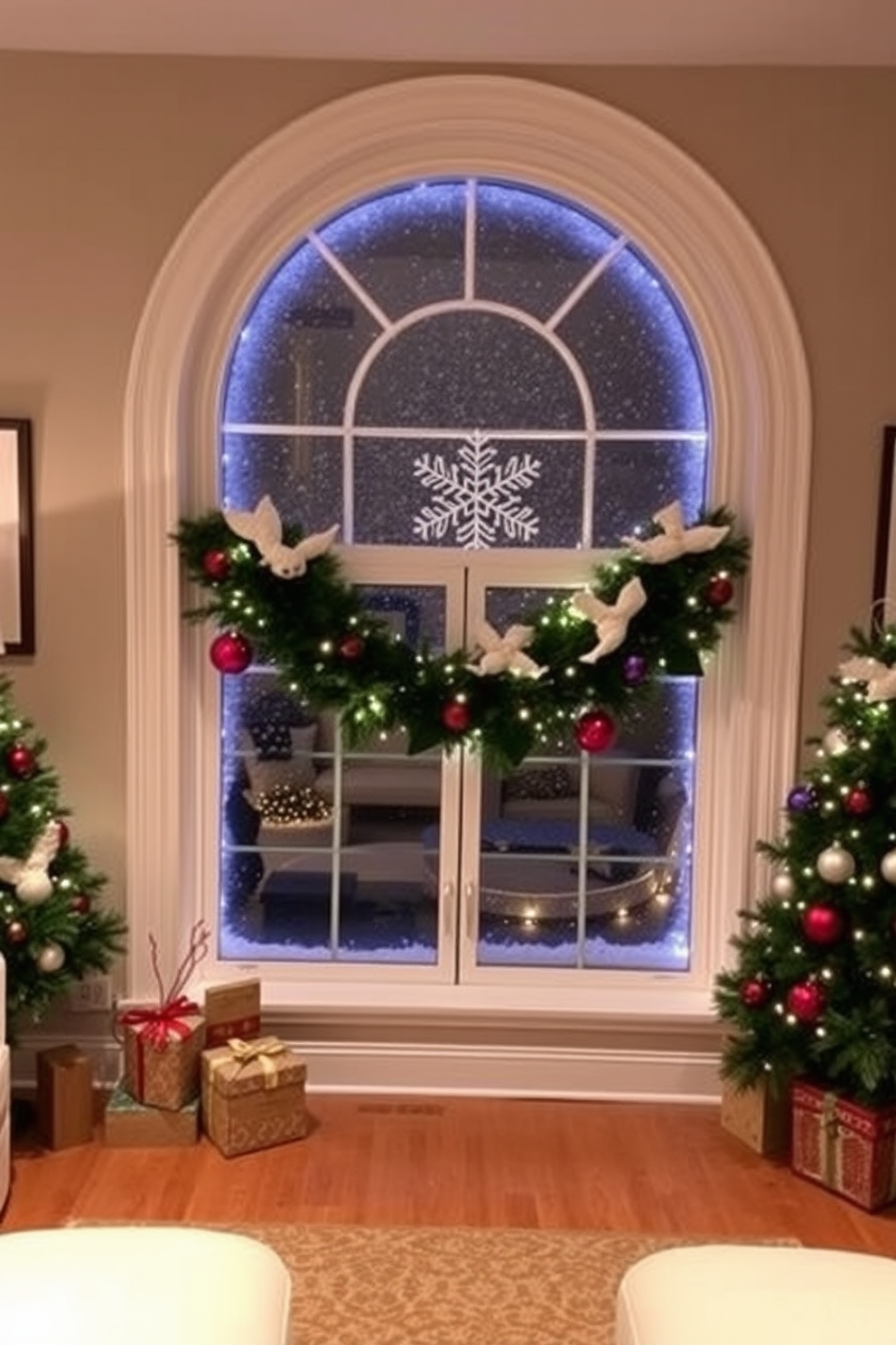 Window Christmas Decorating Ideas 4