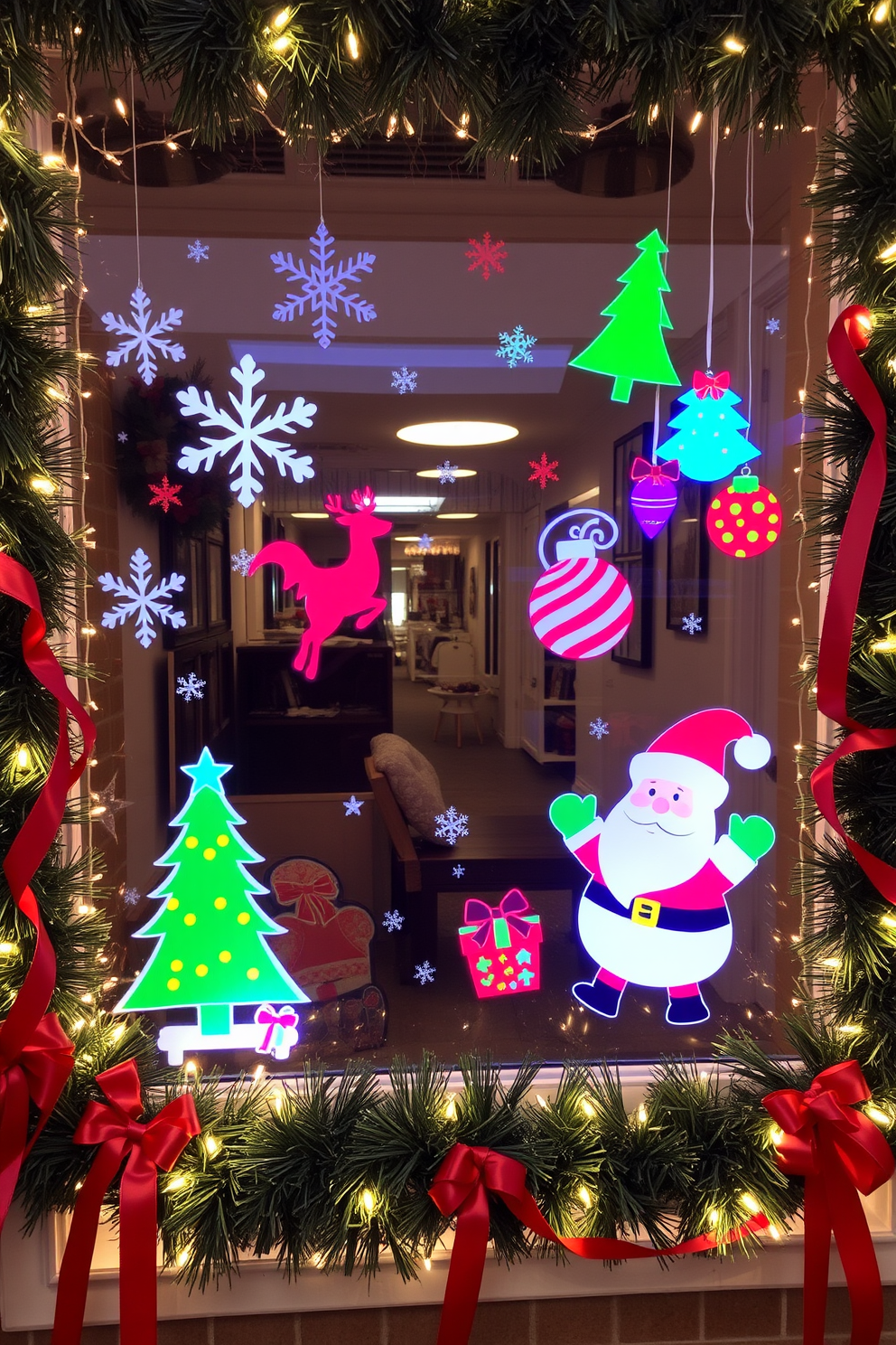 Window Christmas Decorating Ideas 6