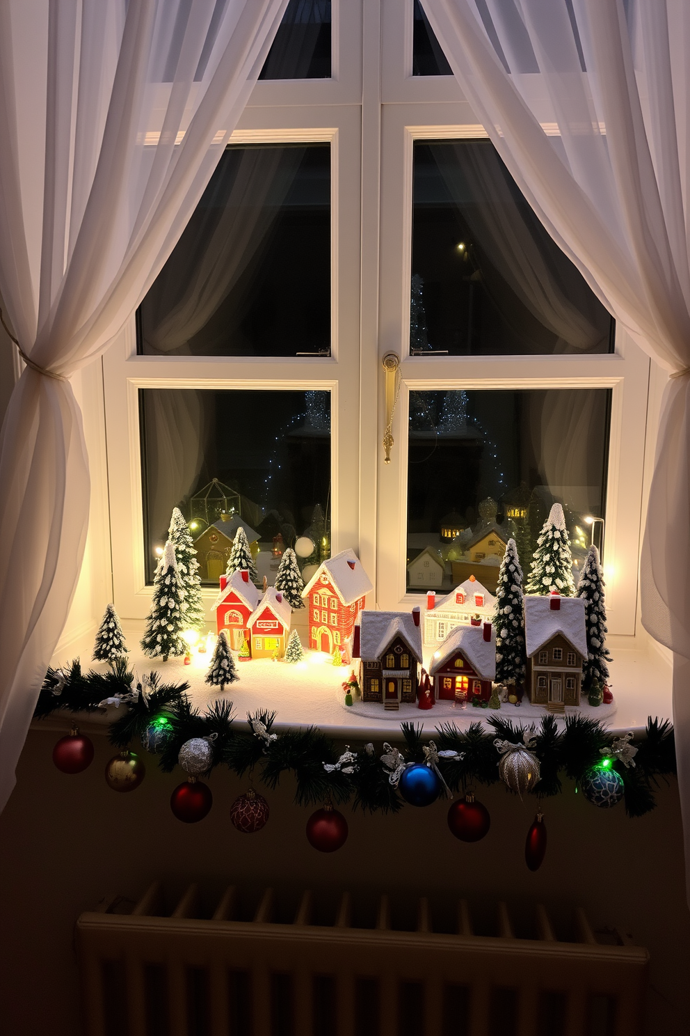 Window Christmas Decorating Ideas 9