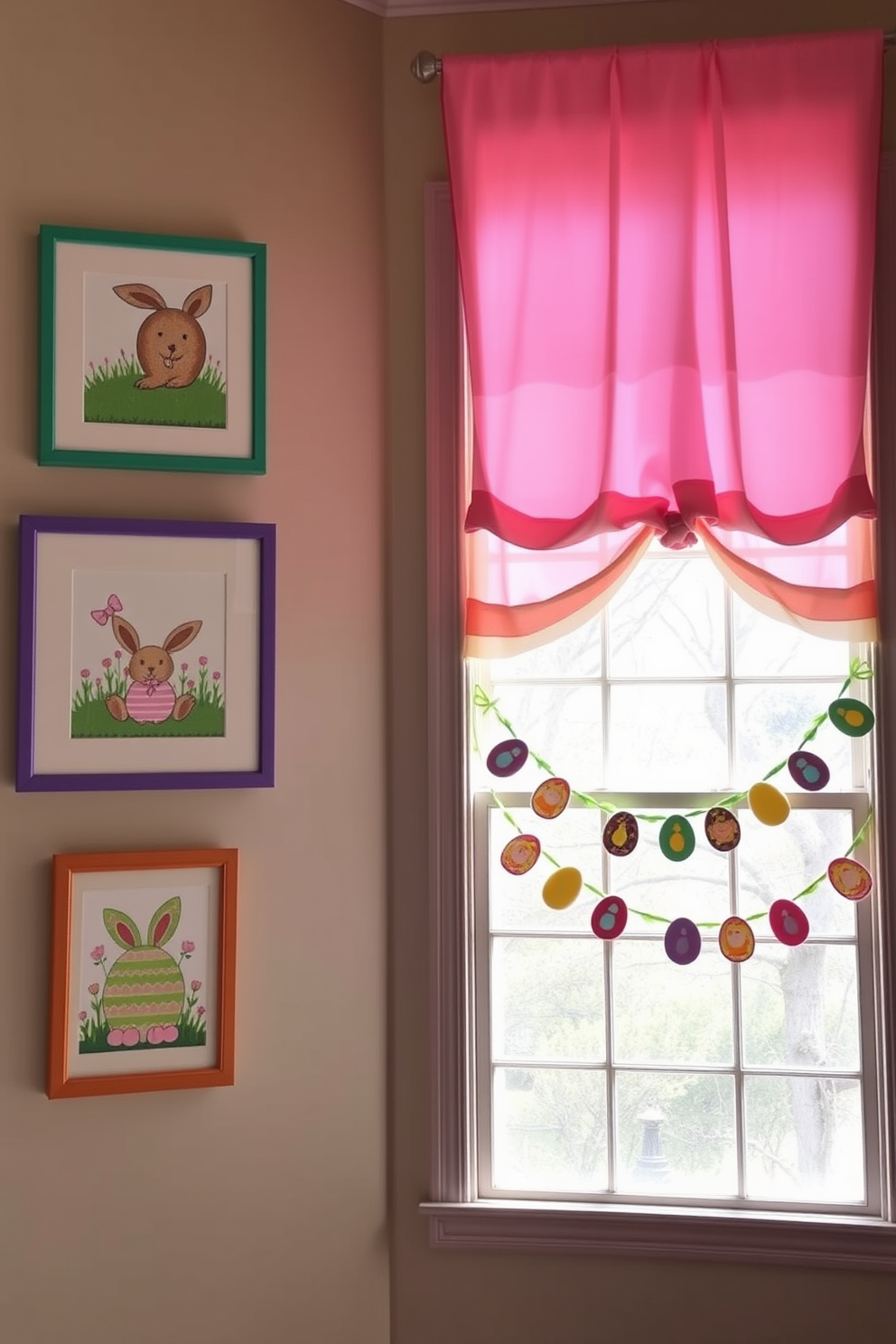 Window Easter Decorating Ideas 18