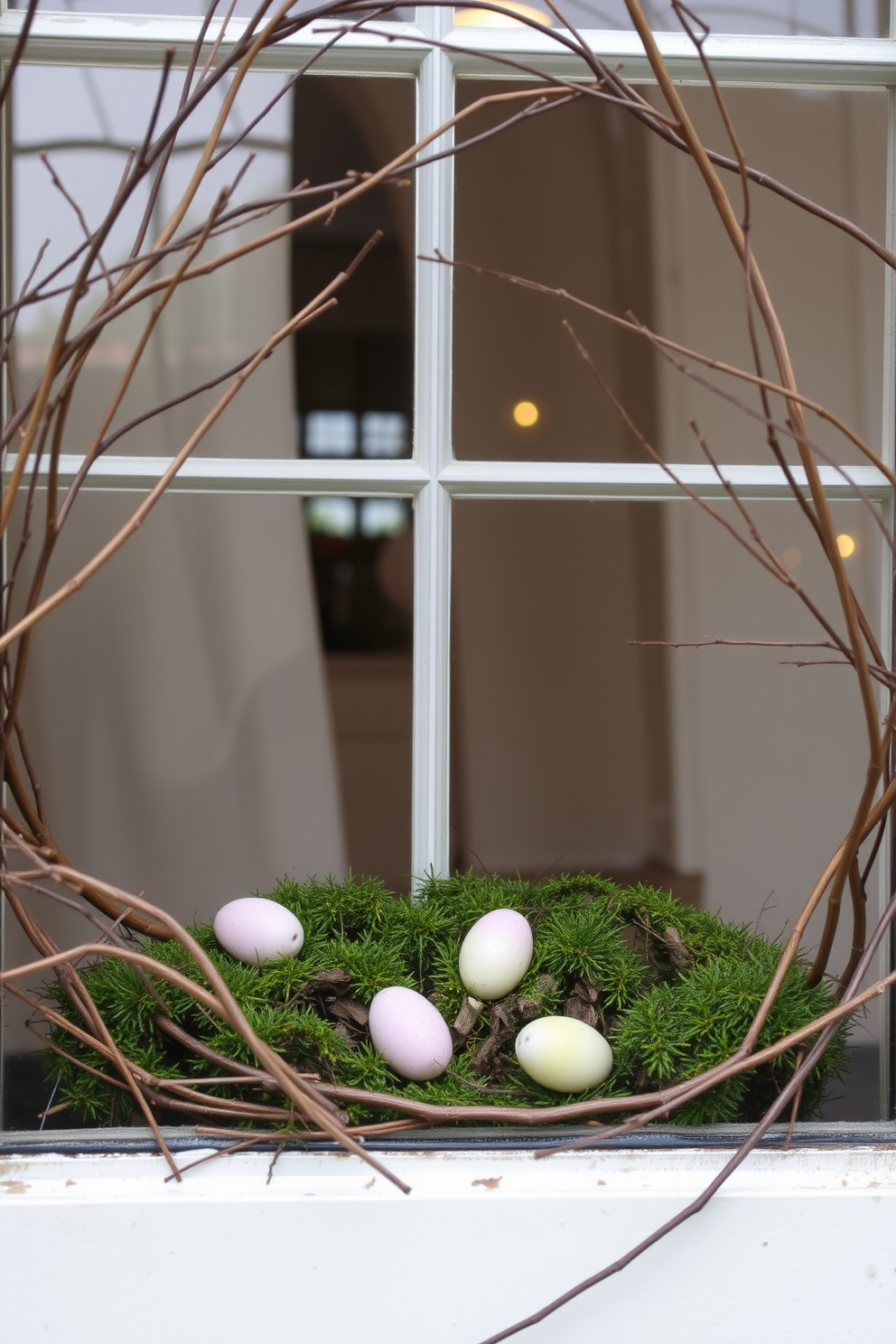 Window Easter Decorating Ideas 24