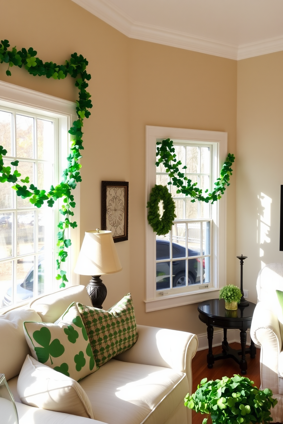 Window St Patricks Day Decorating Ideas 1