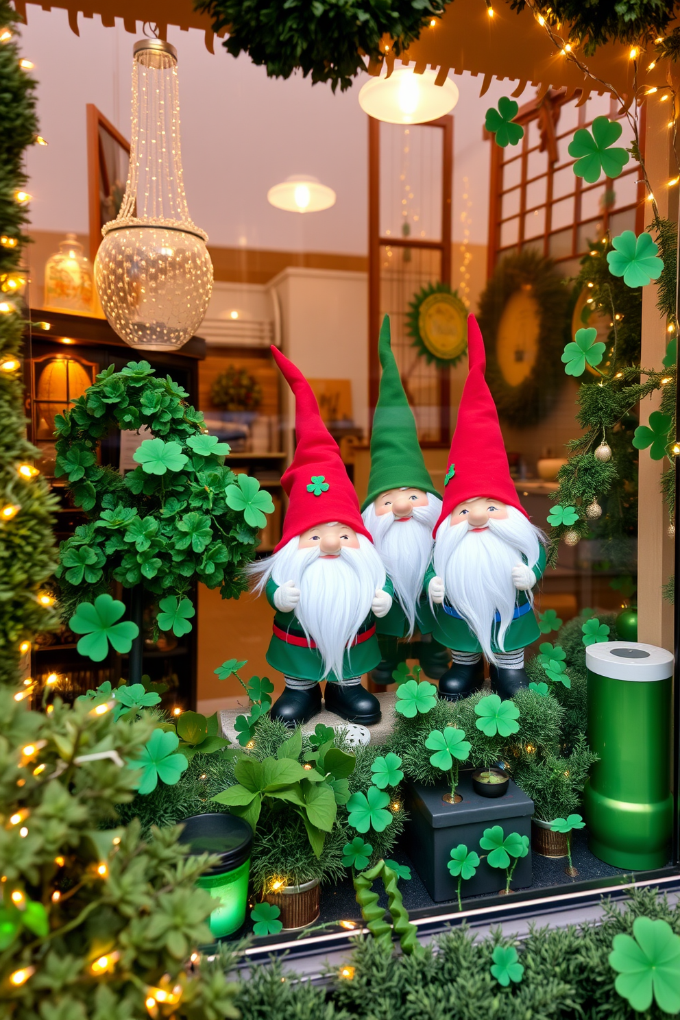 Window St Patricks Day Decorating Ideas 13