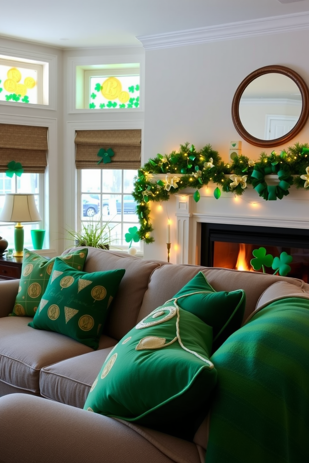 Window St Patricks Day Decorating Ideas 2