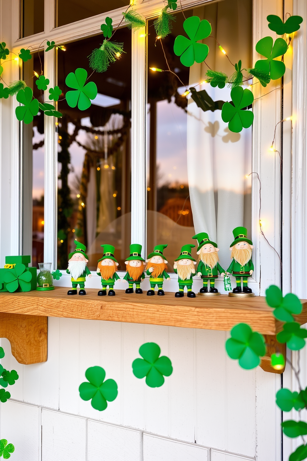 Window St Patricks Day Decorating Ideas 20