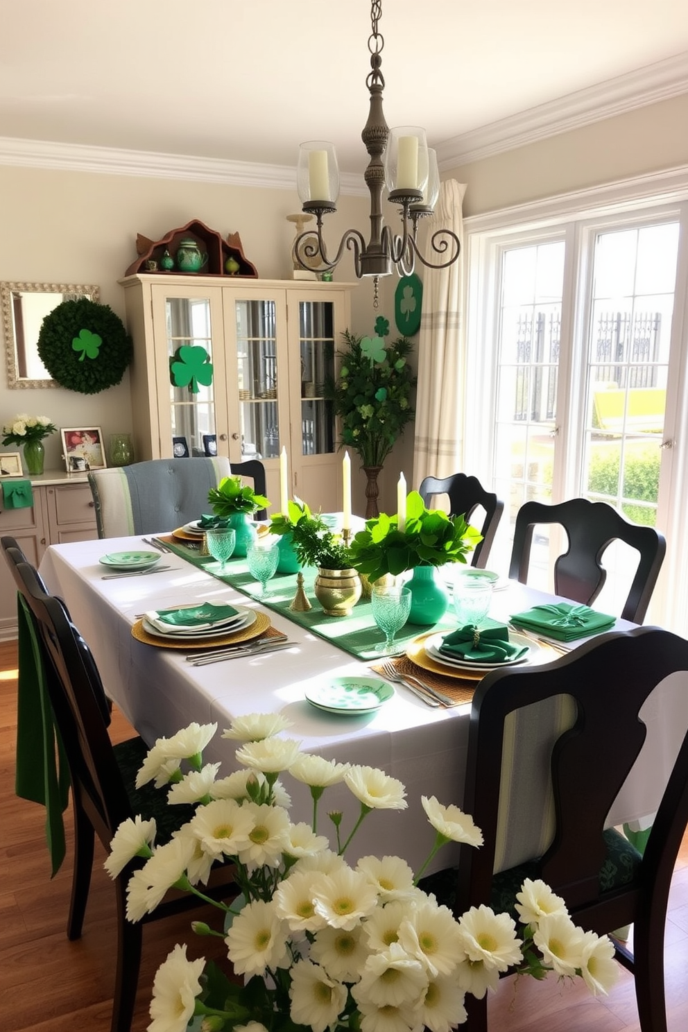 Window St Patricks Day Decorating Ideas 29