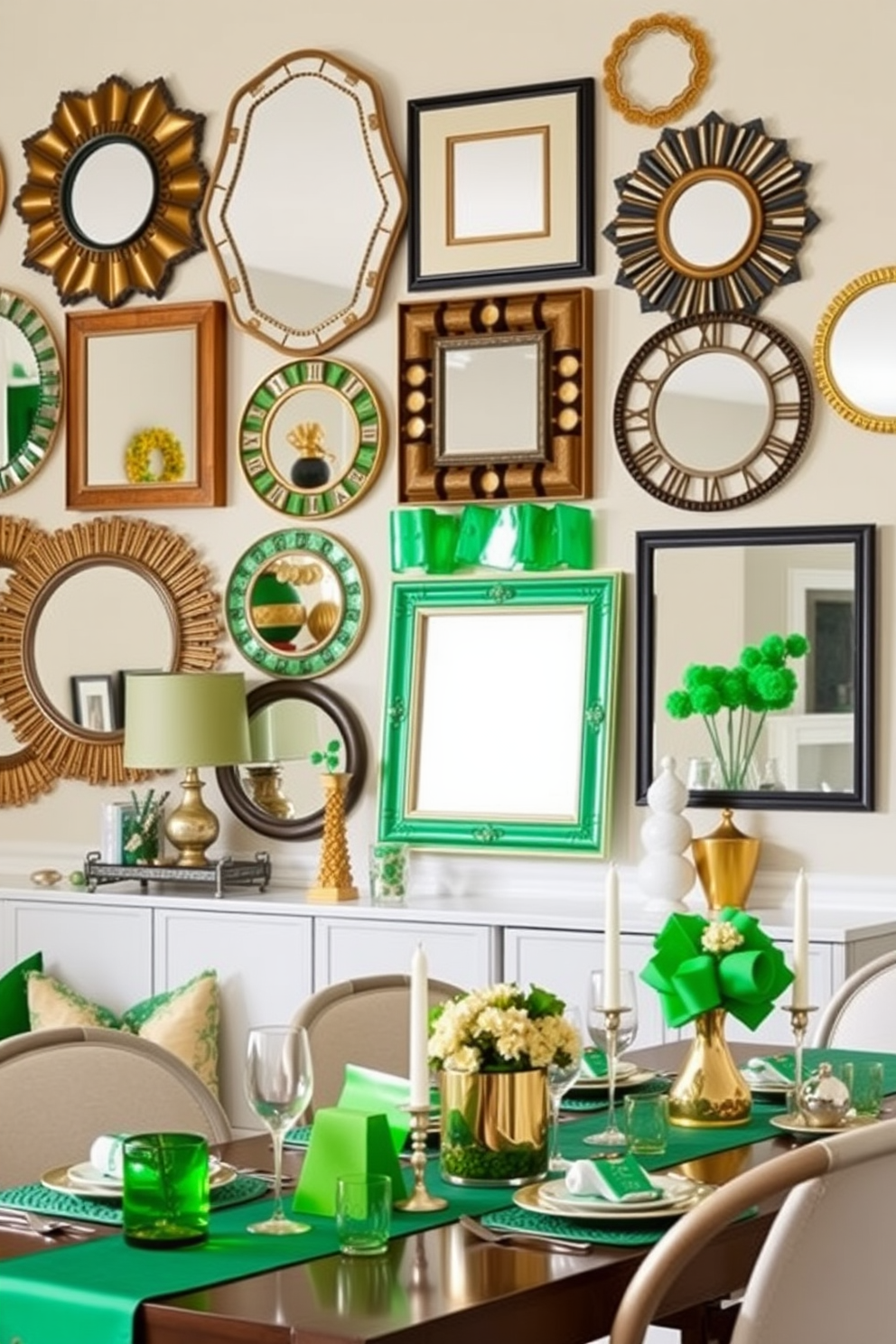 Window St Patricks Day Decorating Ideas 30