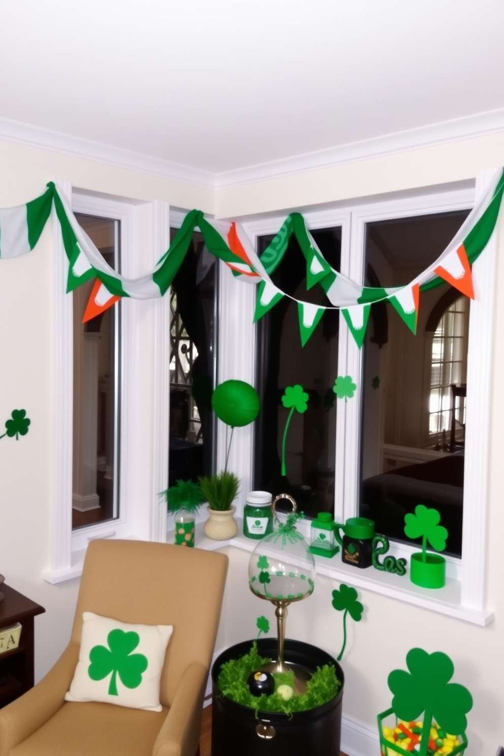 Window St Patricks Day Decorating Ideas 6