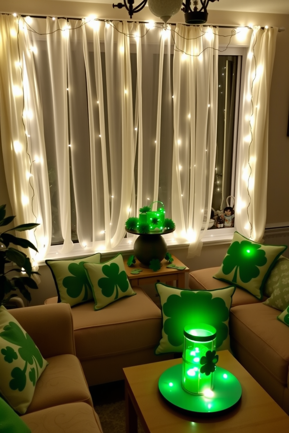 Window St Patricks Day Decorating Ideas 8