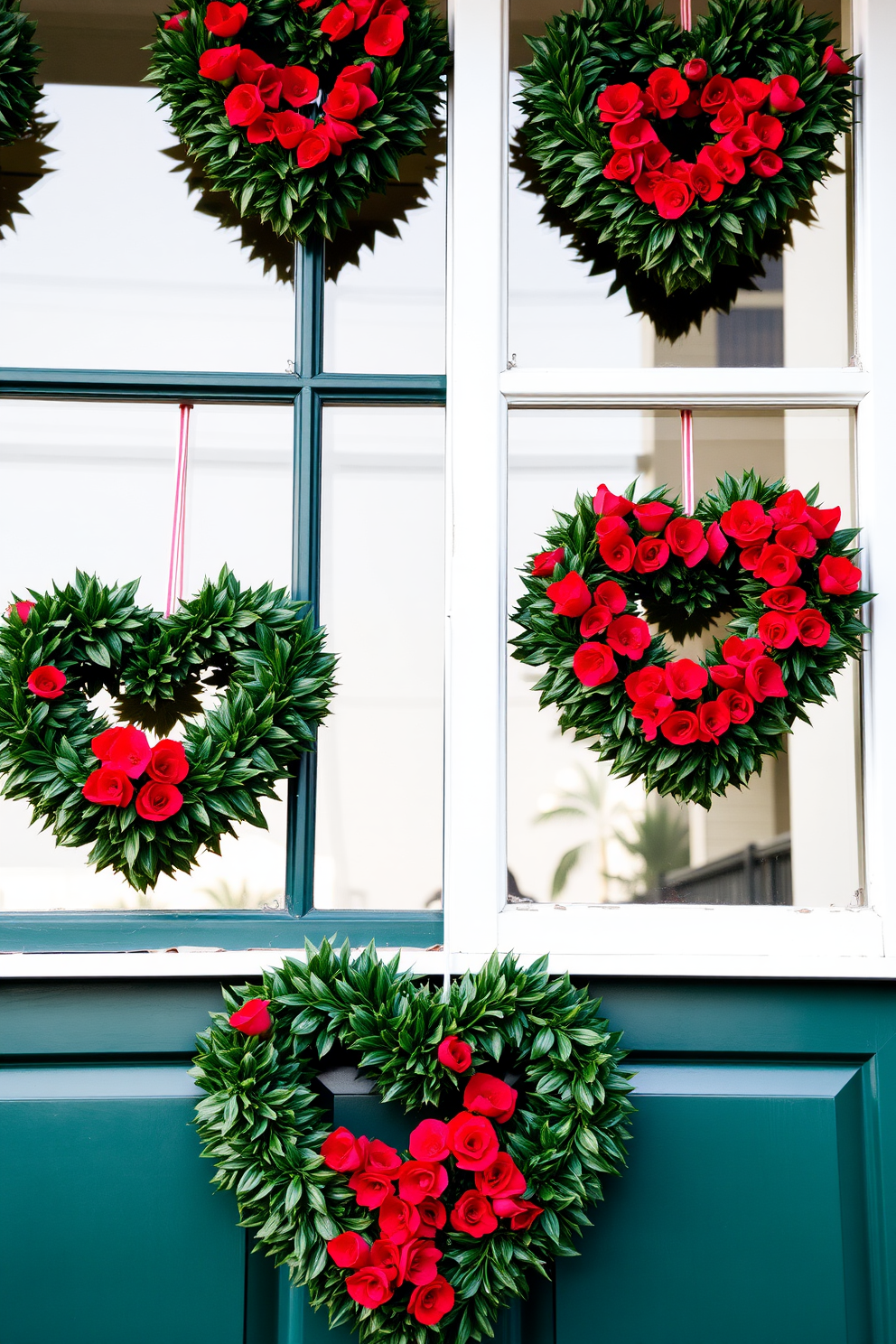 Window Valentines Day Decorating Ideas 1