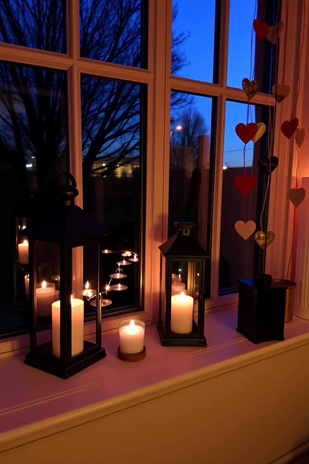 Window Valentines Day Decorating Ideas 12