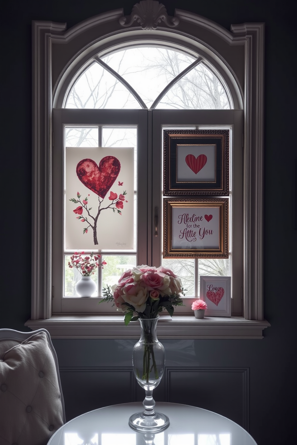 Window Valentines Day Decorating Ideas 15