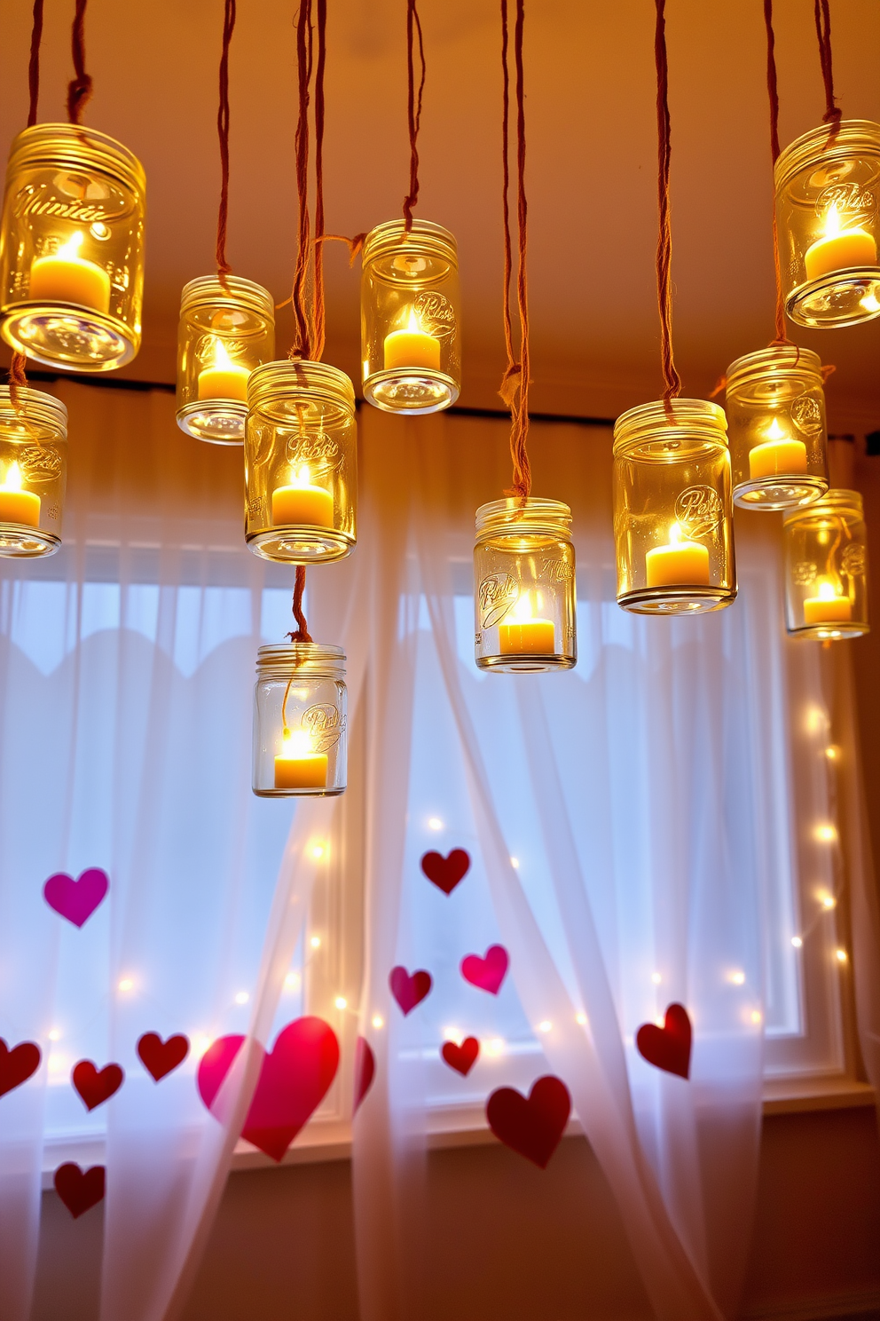 Window Valentines Day Decorating Ideas 17