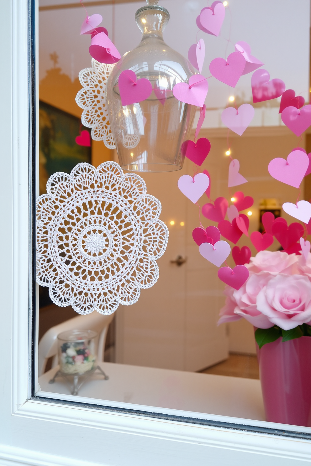 Window Valentines Day Decorating Ideas 21