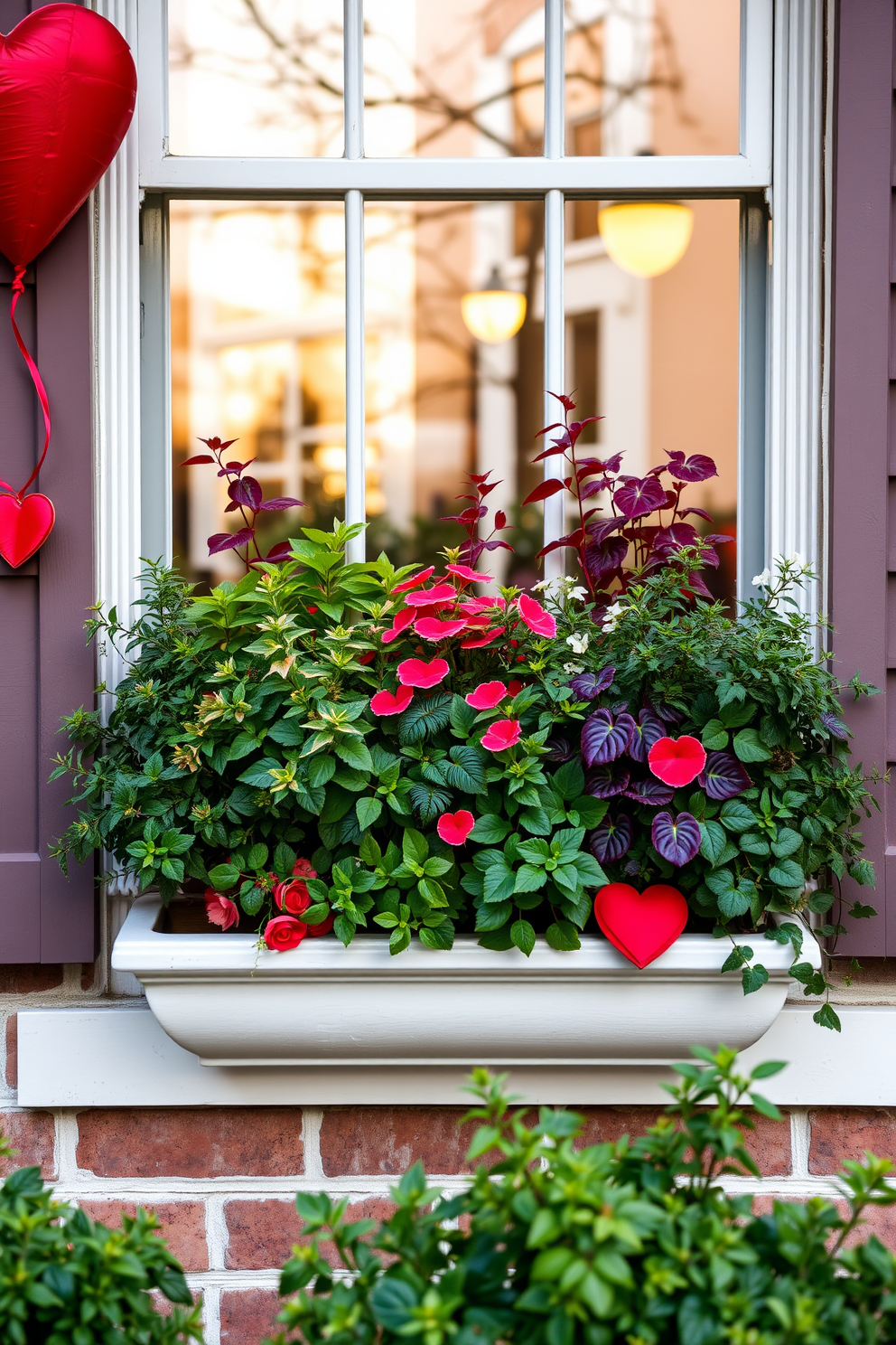 Window Valentines Day Decorating Ideas 26