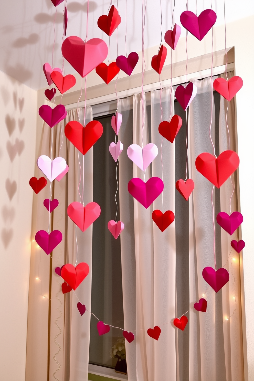 Window Valentines Day Decorating Ideas 27