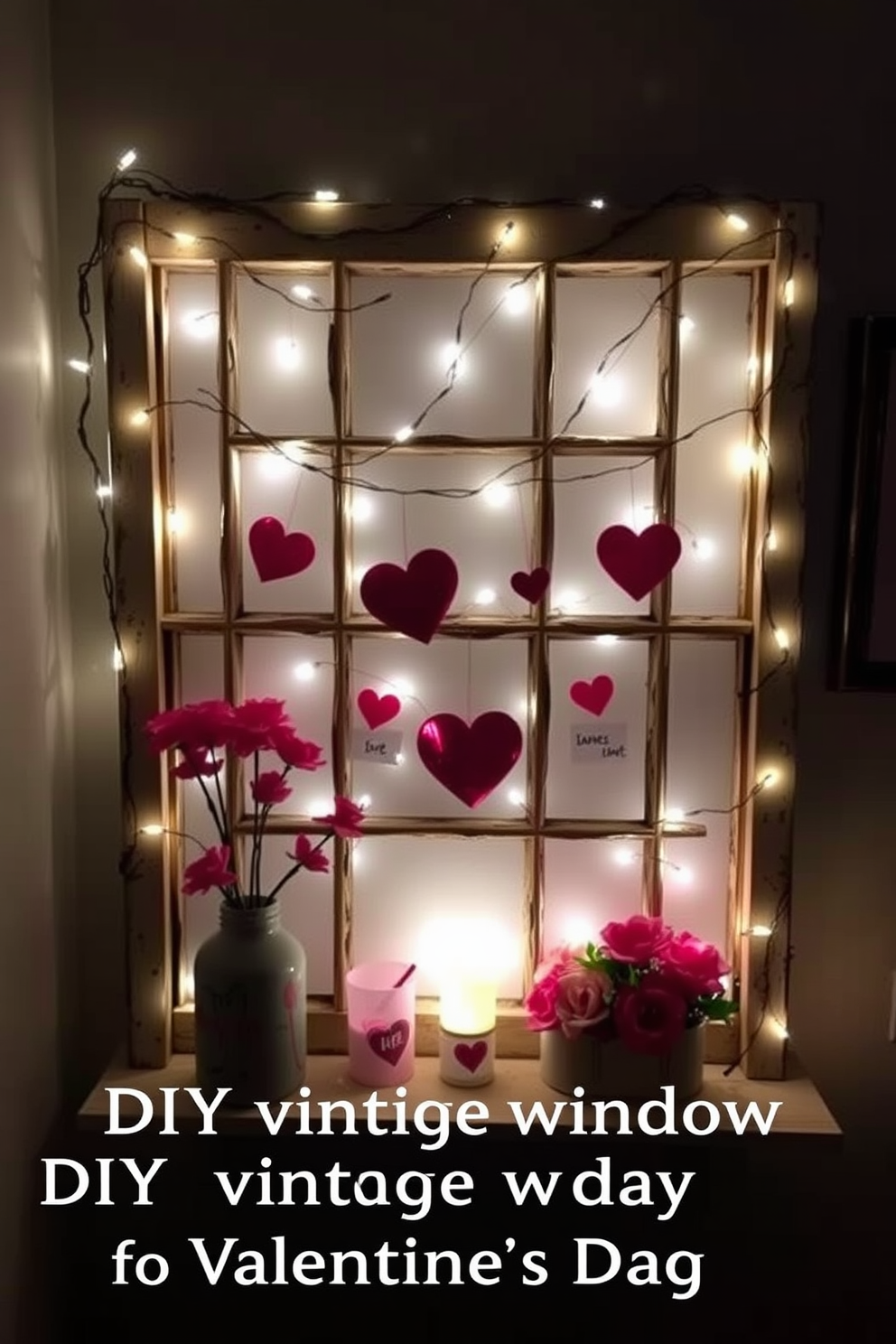 Window Valentines Day Decorating Ideas 4