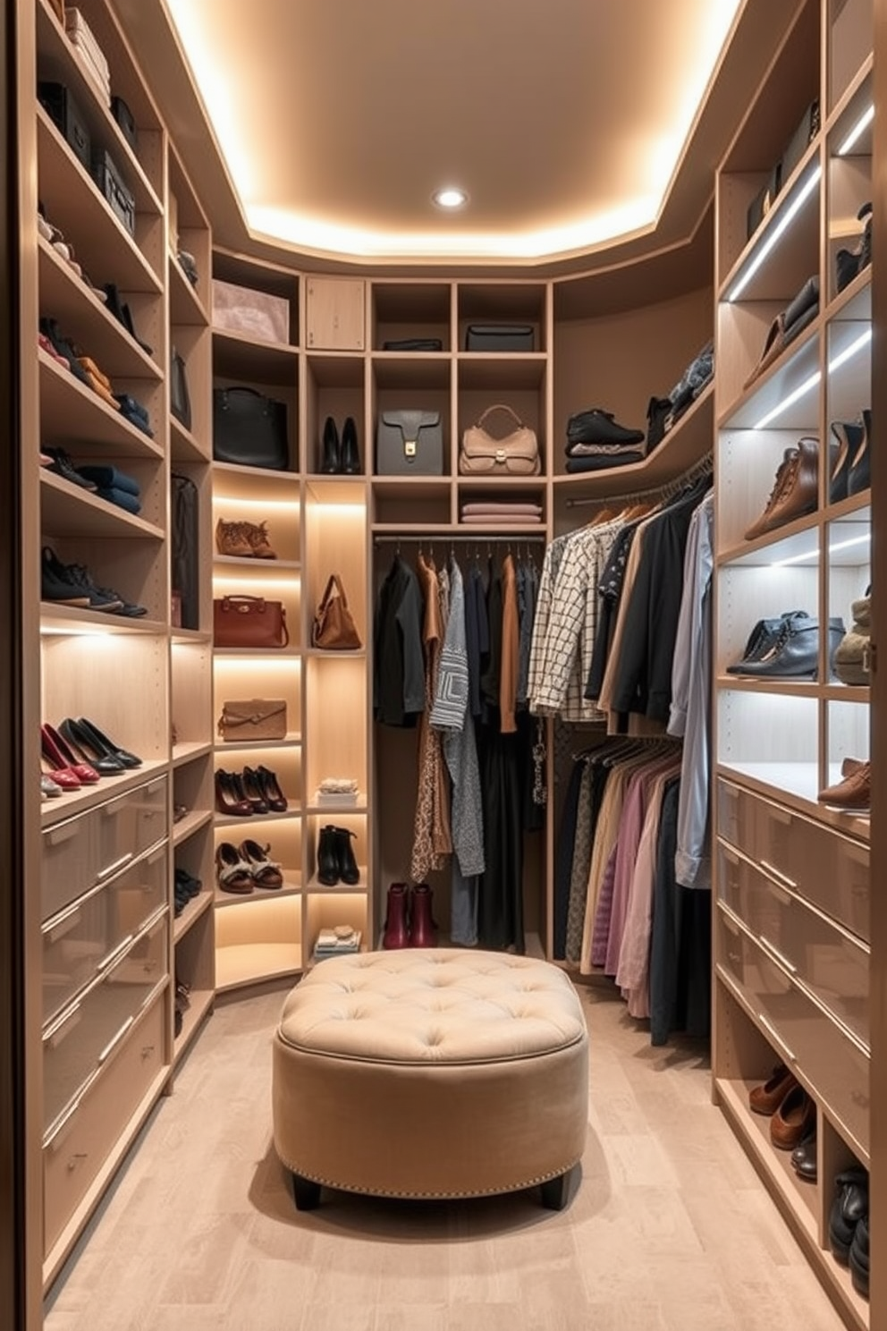 Womens Walk In Closet Design Ideas 9