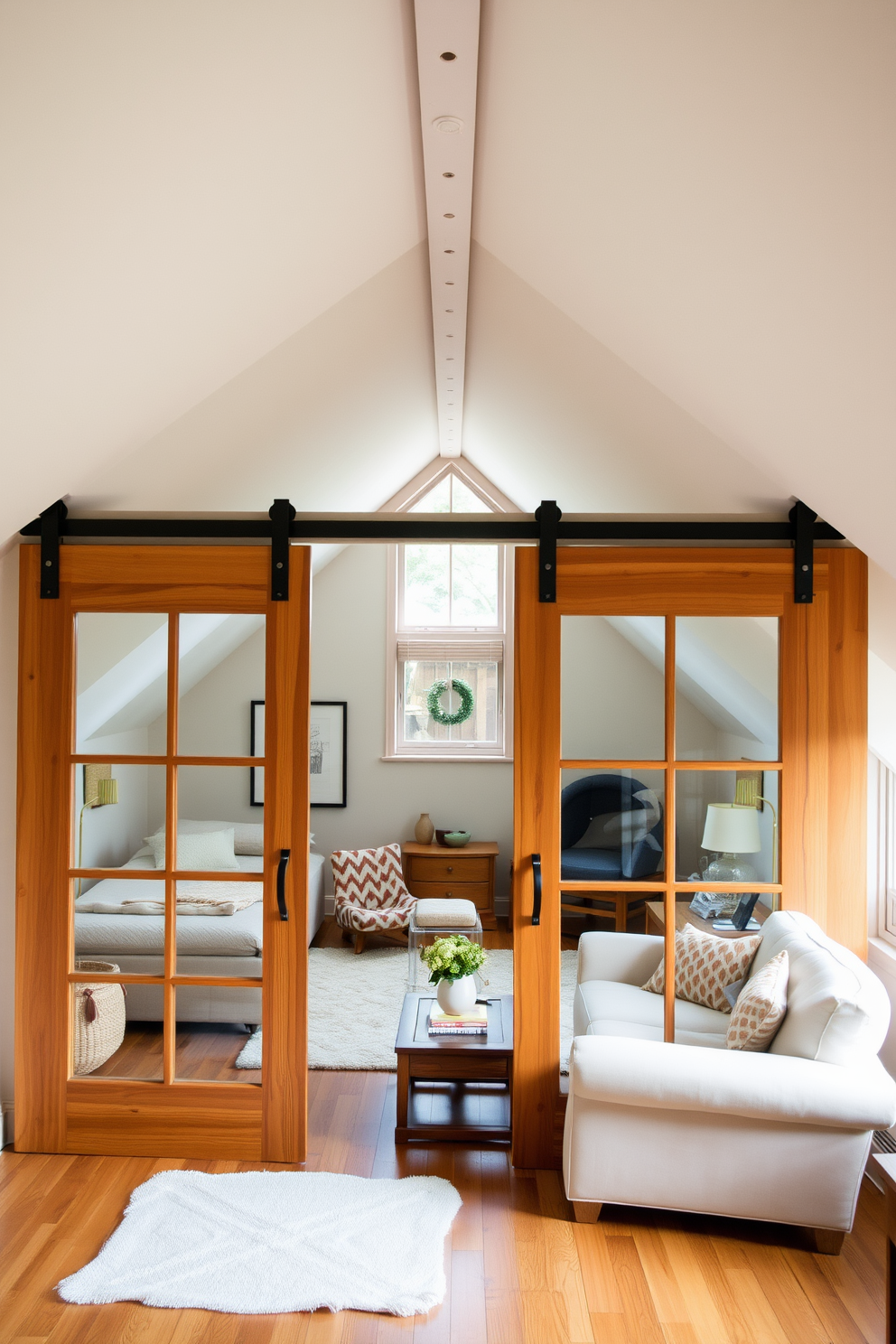 Wooden Attic Room Design Ideas 10