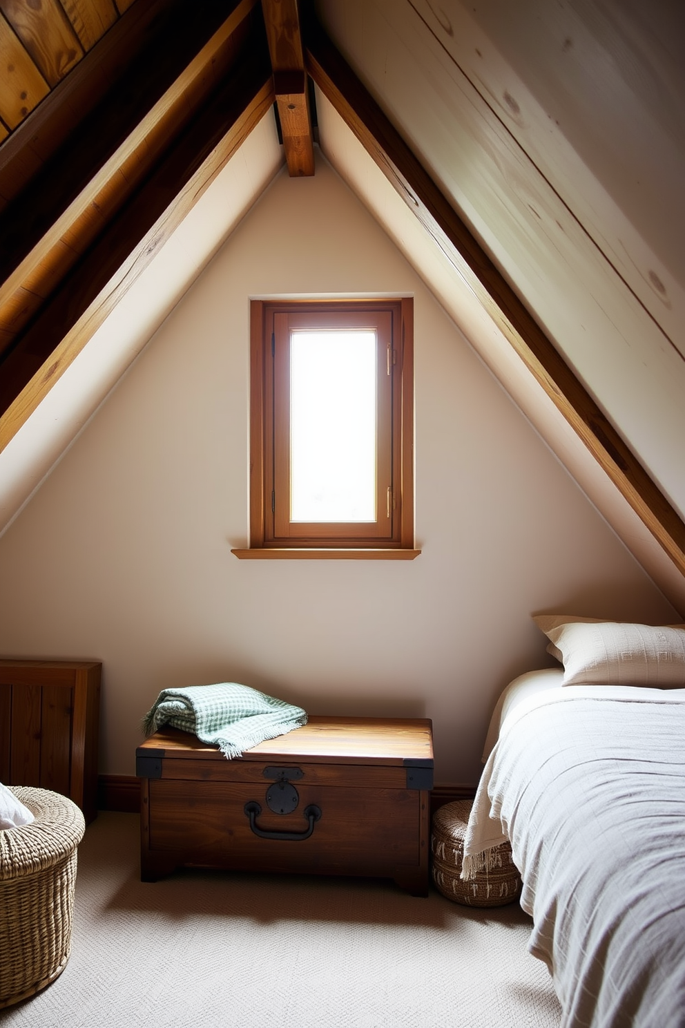 Wooden Attic Room Design Ideas 28